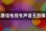 康佳电视有声音无图像 