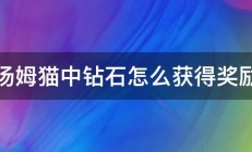 汤姆猫中钻石怎么获得奖励 