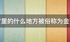 故宫里的什么地方被俗称为金銮殿 