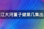 大江大河董子健第几集出来 