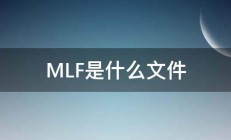 MLF是什么文件 