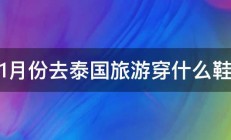 1月份去泰国旅游穿什么鞋 