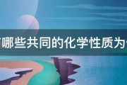 碱有哪些共同的化学性质为什么 