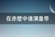 在赤壁中谁演皇帝 