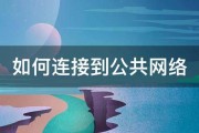 如何连接到公共网络 