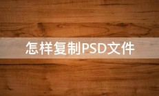 怎样复制PSD文件 