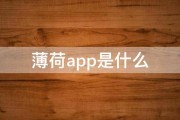 薄荷app是什么 