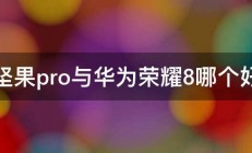 坚果pro与华为荣耀8哪个好 