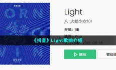 抖音青春就算受一点伤也要勇敢去闯是什么歌-Light歌词分享