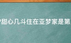 守护甜心几斗住在亚梦家是第几集 