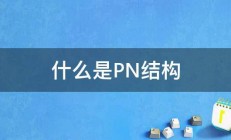 什么是PN结构 