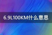 6.9L100KM什么意思 