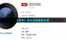 现在的她不像你把我一个人丢下是什么歌-现在的她歌曲介绍