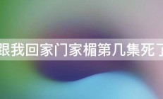 跟我回家门家楣第几集死了 