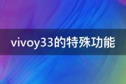 vivoy33的特殊功能 