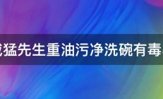 威猛先生重油污净洗碗有毒马 