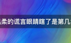 温柔的谎言眼睛瞎了是第几集 