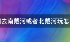 沈阳去南戴河或者北戴河玩怎么玩 