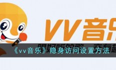 vv音乐怎么隐身访问-vv音乐隐身访问设置方法