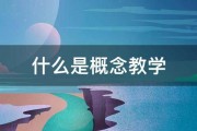 什么是概念教学 