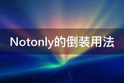 Notonly的倒装用法 