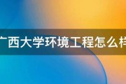 广西大学环境工程怎么样 