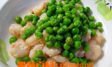 青豆炒虾仁做法和营养_海鲜食材_做法,功效与作用,营养价值