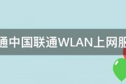 联通中国联通WLAN上网服务 