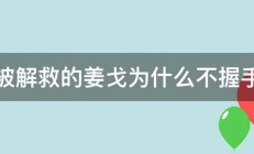 被解救的姜戈为什么不握手 