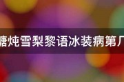 冰糖炖雪梨黎语冰装病第几集 