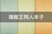 海贼王同人本子 