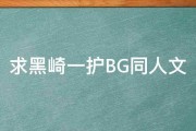 求黑崎一护BG同人文 